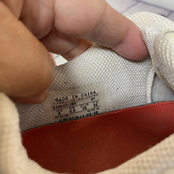 Nike Air Max 180 Running Shoes Women Size 8 White 314017-102 June 2006 Sneakers - Picture 7 of 9